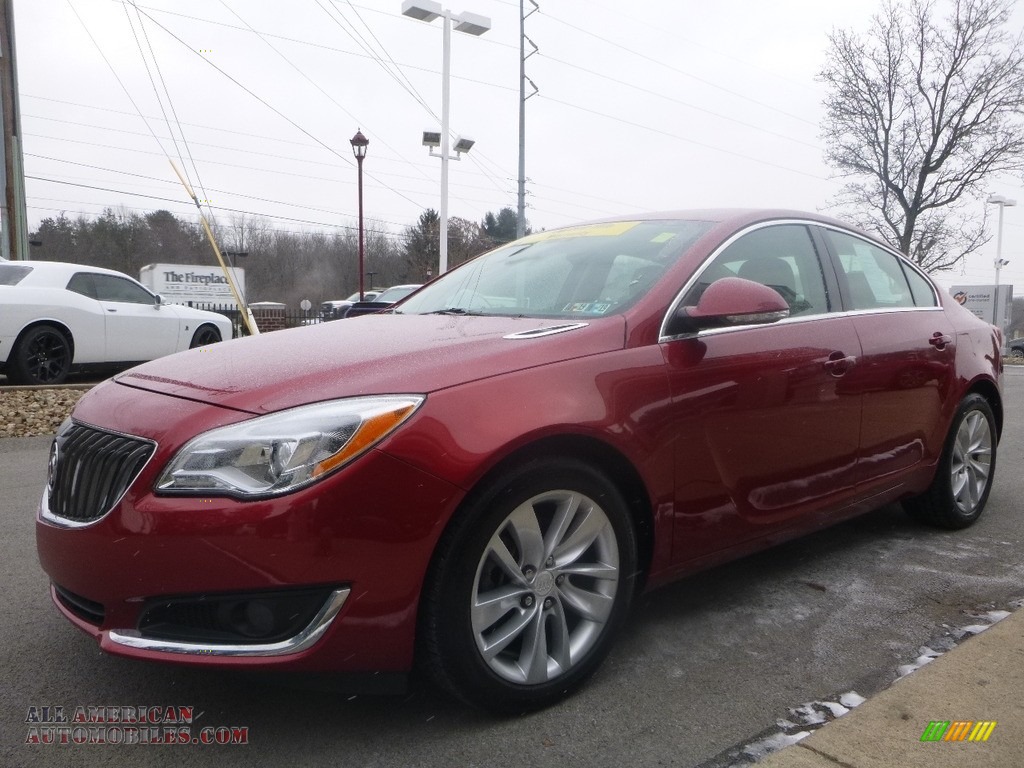 2014 Regal FWD - Crystal Red Tintcoat / Light Neutral photo #6