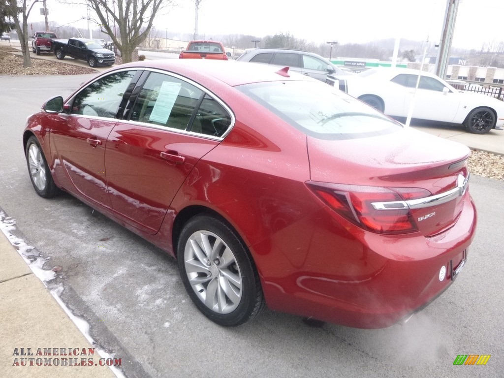 2014 Regal FWD - Crystal Red Tintcoat / Light Neutral photo #8