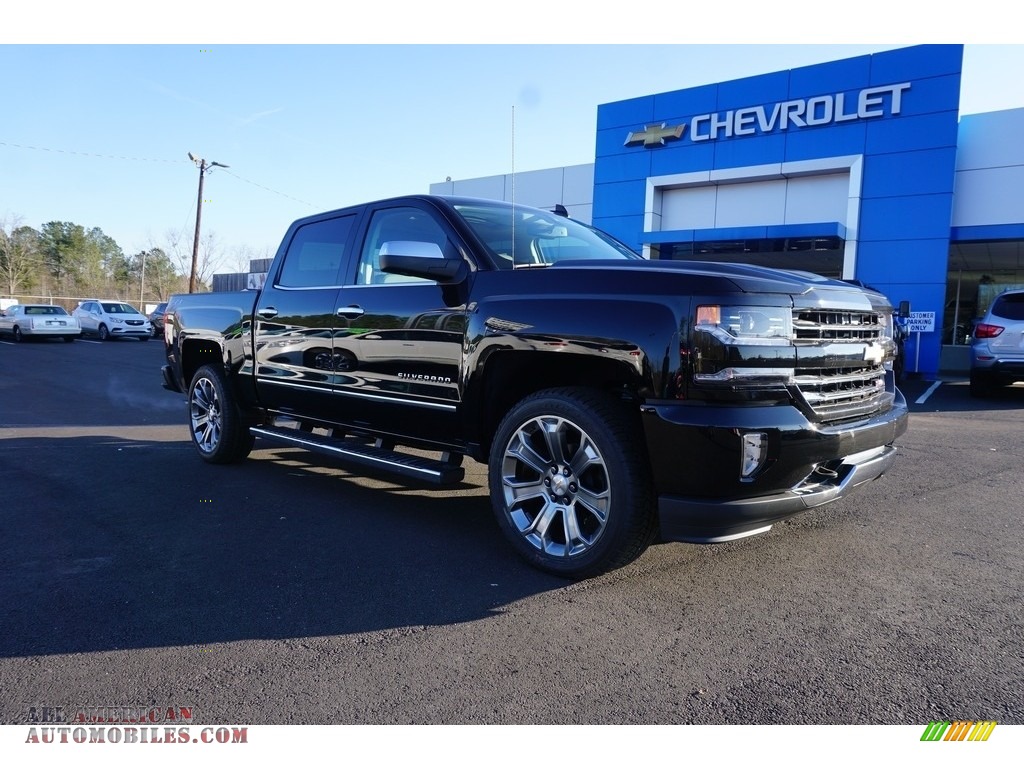 2018 Chevrolet Silverado 1500 LTZ Crew Cab 4x4 In Black - 208389 | All ...