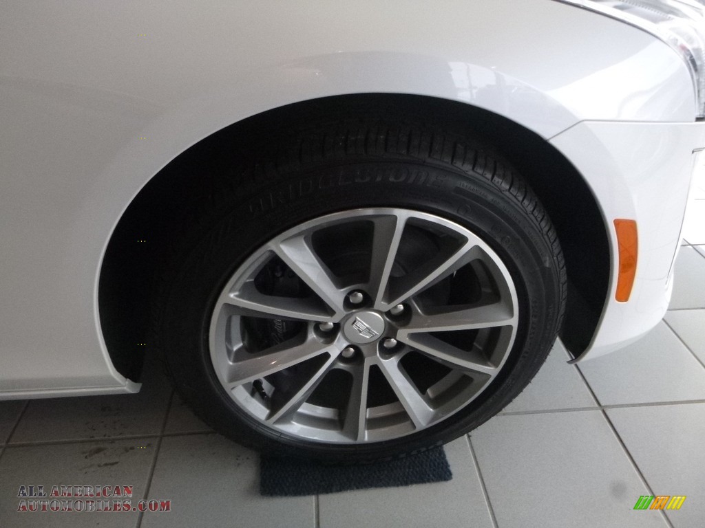 2018 CTS Luxury AWD - Crystal White Tricoat / Light Platinum/Jet Black Accents photo #2