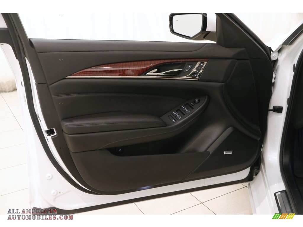 2015 CTS 2.0T Luxury AWD Sedan - Crystal White Tricoat / Jet Black/Jet Black photo #4