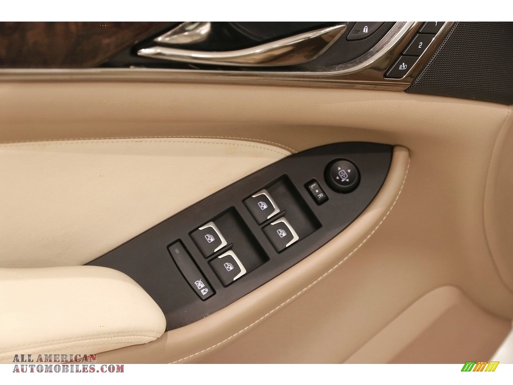 2014 CTS Luxury Sedan AWD - Silver Coast Metallic / Light Cashmere/Medium Cashmere photo #5