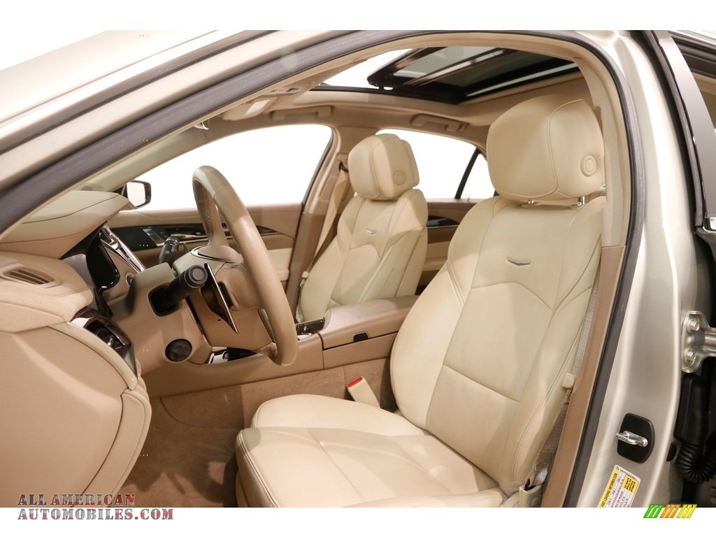 2014 CTS Luxury Sedan AWD - Silver Coast Metallic / Light Cashmere/Medium Cashmere photo #6