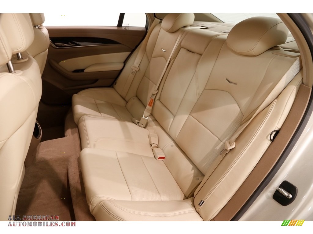2014 CTS Luxury Sedan AWD - Silver Coast Metallic / Light Cashmere/Medium Cashmere photo #21