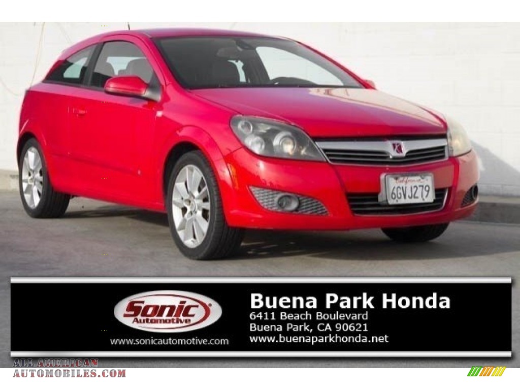 Salsa Red / Charcoal Saturn Astra XR Coupe
