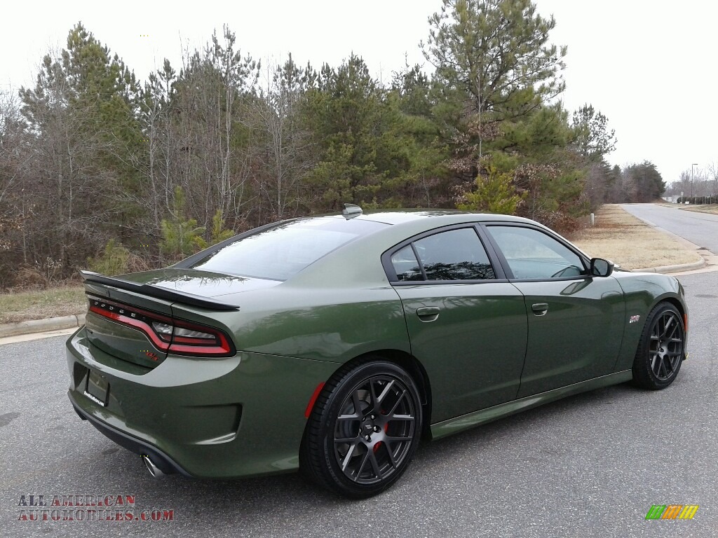 2018 Charger R/T Scat Pack - F8 Green / Black photo #6