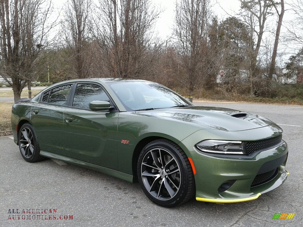 2018 Charger R/T Scat Pack - F8 Green / Black photo #4
