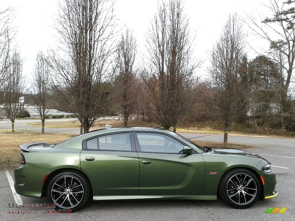 2018 Charger R/T Scat Pack - F8 Green / Black photo #5