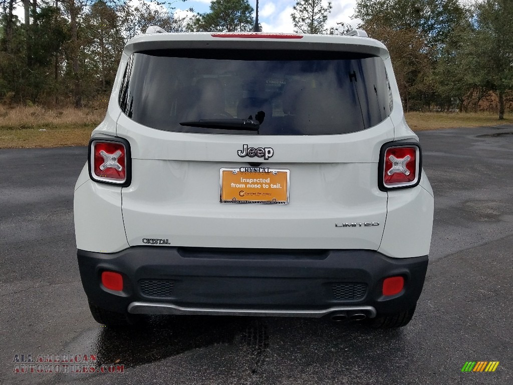 2017 Renegade Limited - Alpine White / Black photo #4 2017 Renegade Limited - Alpine White / Black photo #4