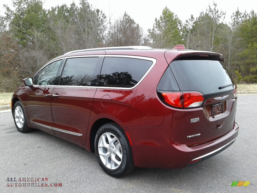 2018 Pacifica Touring L - Velvet Red Pearl / Cognac/Alloy/Toffee photo #8