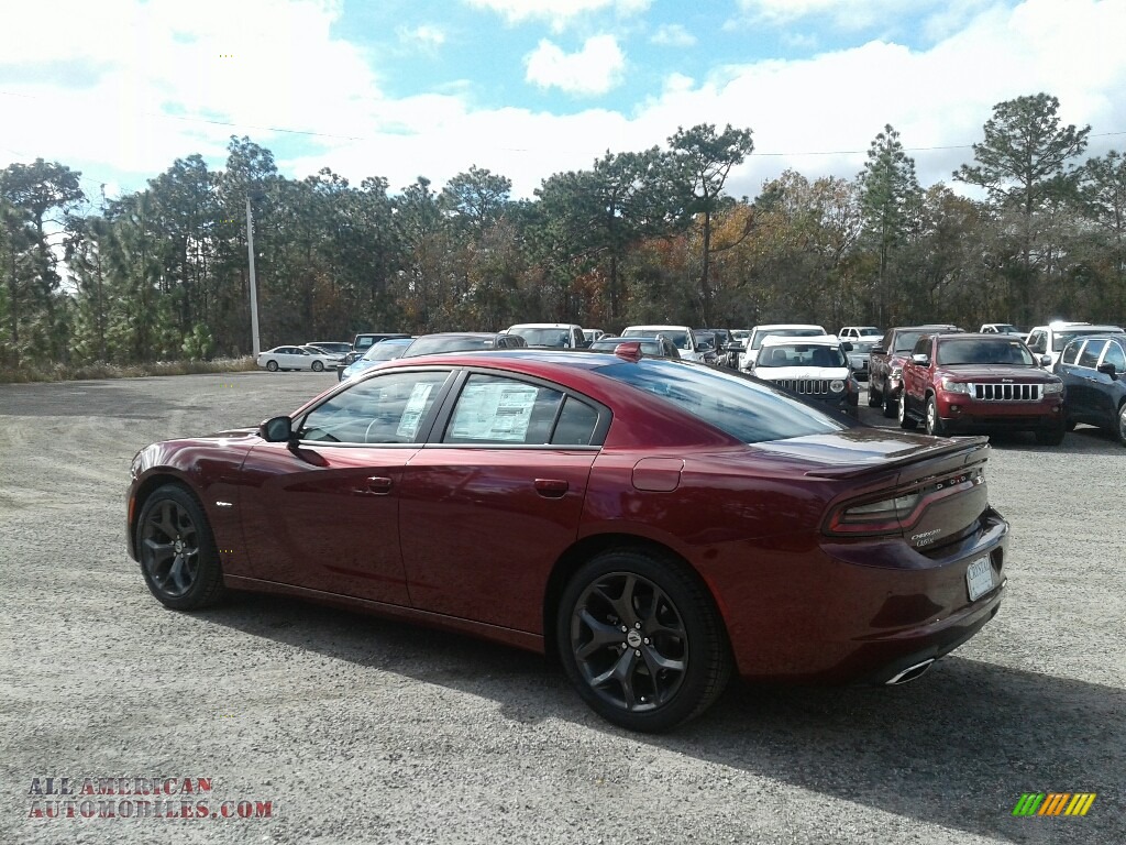 2018 Charger R/T - Octane Red Pearl / Black photo #3
