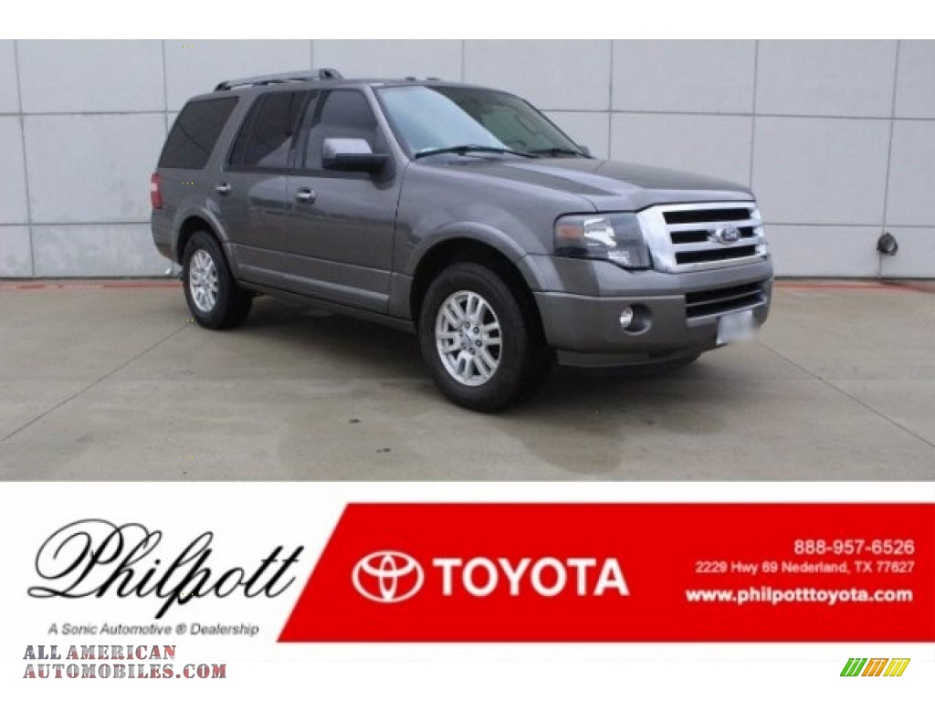 Sterling Gray / Charcoal Black Ford Expedition Limited