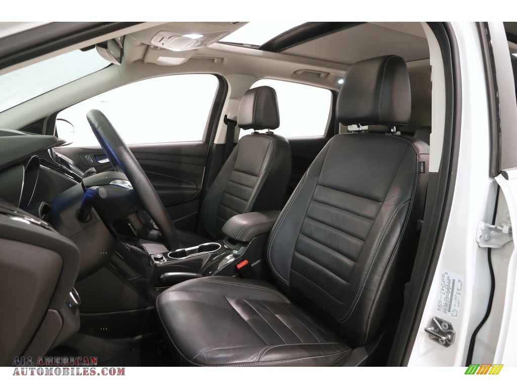 2015 Escape Titanium 4WD - White Platinum Metallic Tri-Coat / Charcoal Black photo #5