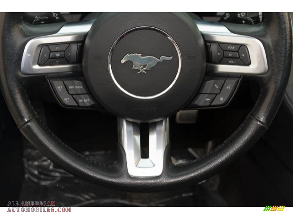 2016 Mustang EcoBoost Premium Convertible - Ingot Silver Metallic / Ebony photo #17