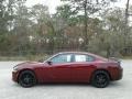 Dodge Charger SXT Octane Red Pearl photo #2