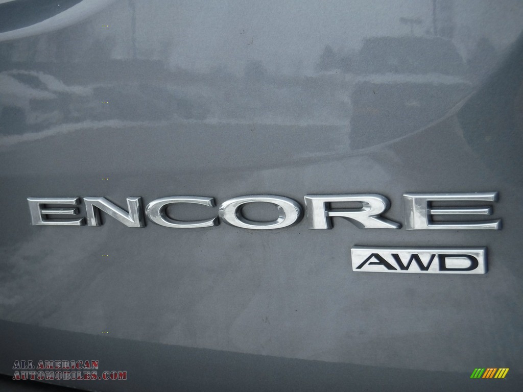 2014 Encore AWD - Satin Steel Gray Metallic / Ebony photo #9
