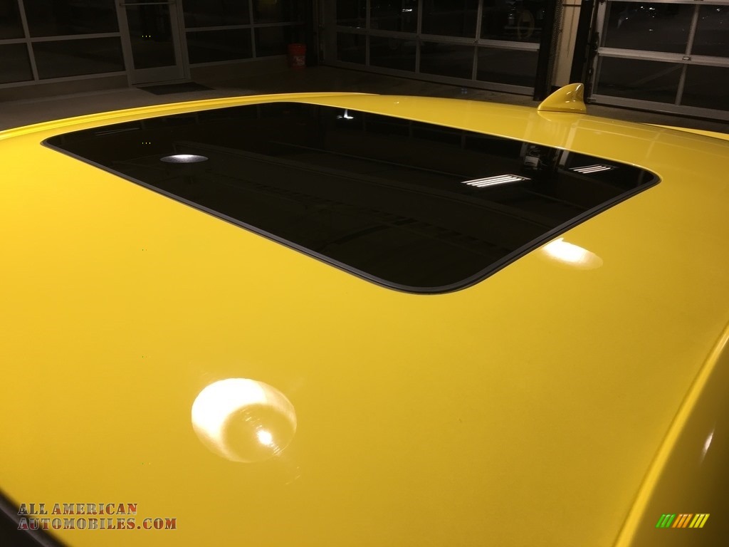 2017 Camaro LT Coupe - Bright Yellow / Jet Black photo #10