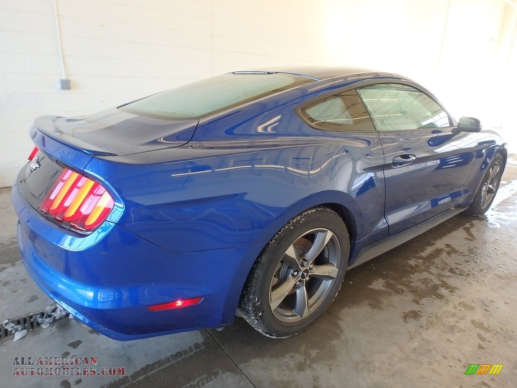 2017 Mustang Ecoboost Coupe - Lightning Blue / Ebony photo #2