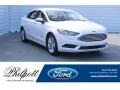 Ford Fusion Hybrid SE White Platinum photo #1