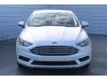 Ford Fusion Hybrid SE White Platinum photo #2