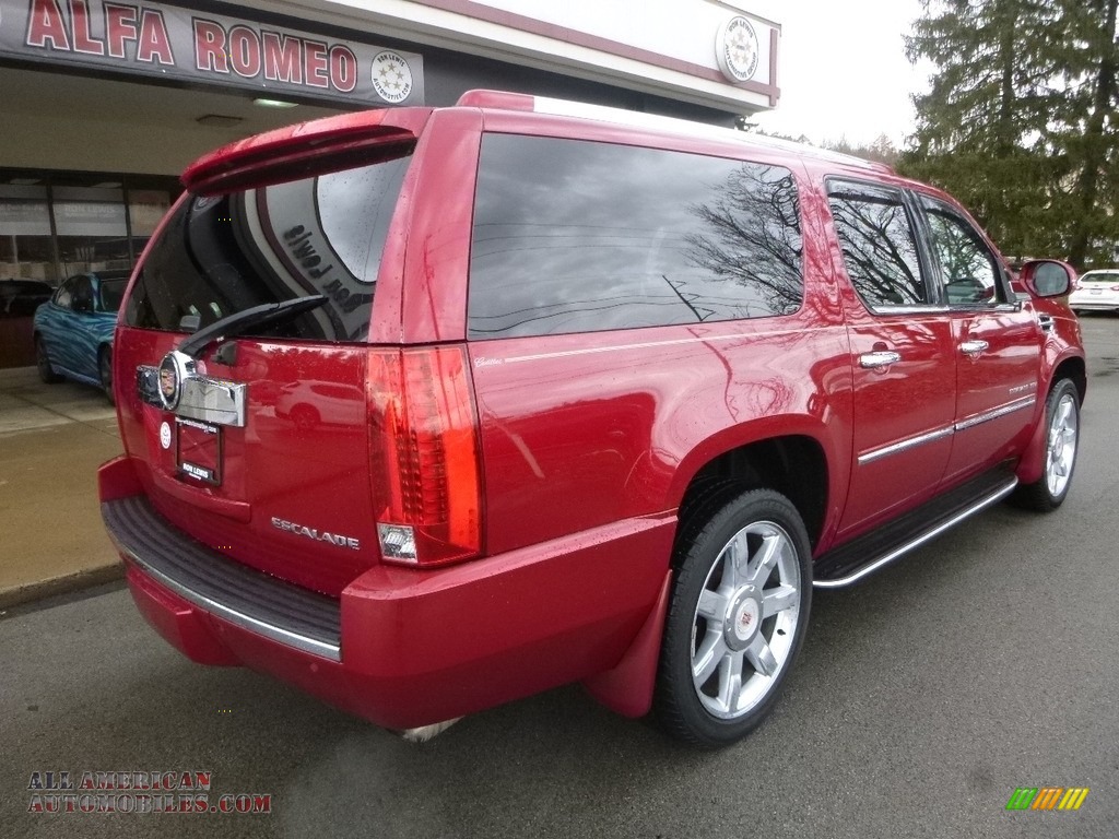 2013 Escalade ESV Luxury AWD - Crystal Red Tintcoat / Cashmere/Cocoa photo #2
