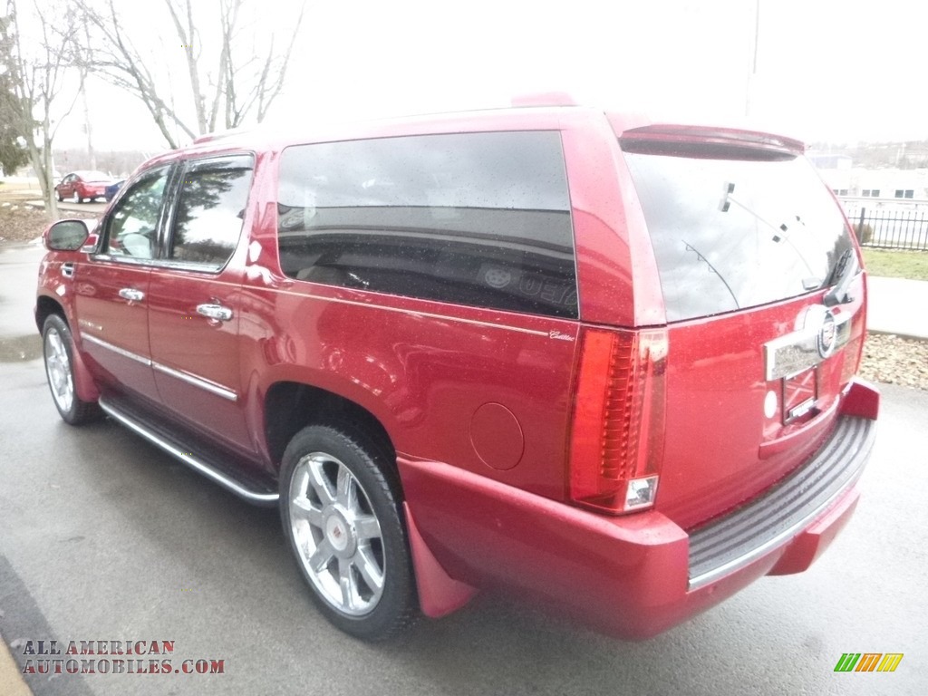 2013 Escalade ESV Luxury AWD - Crystal Red Tintcoat / Cashmere/Cocoa photo #7