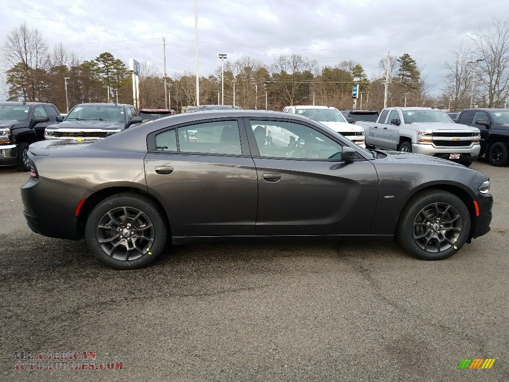 2018 Charger GT AWD - Destroyer Gray / Black photo #6