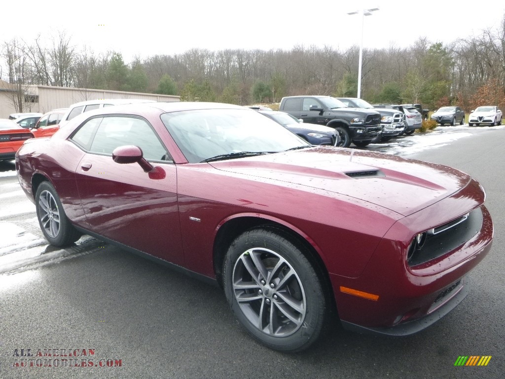 2018 Challenger GT AWD - Octane Red Pearl / Black photo #7