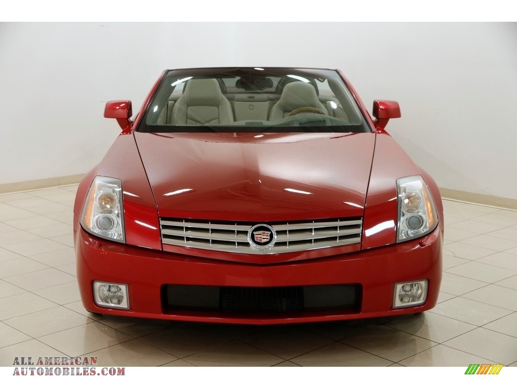 2005 XLR Roadster - Crimson Pearl / Shale photo #3