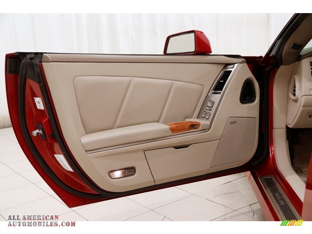 2005 XLR Roadster - Crimson Pearl / Shale photo #5