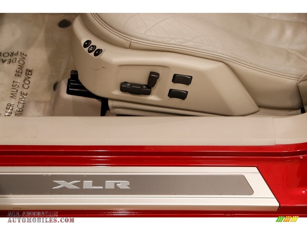 2005 XLR Roadster - Crimson Pearl / Shale photo #8