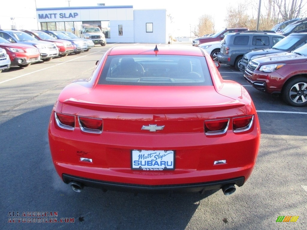 2012 Camaro LS Coupe - Victory Red / Black photo #7