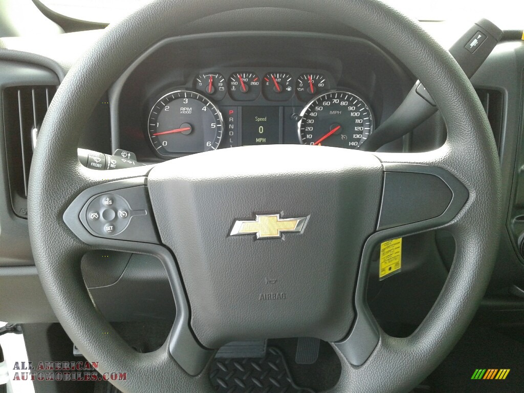 2017 Silverado 2500HD Work Truck Regular Cab 4x4 - Summit White / Dark Ash/Jet Black photo #14
