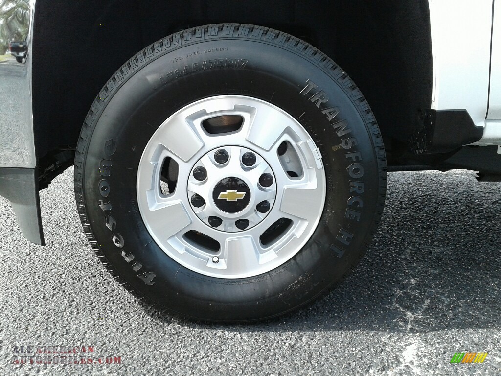 2017 Silverado 2500HD Work Truck Regular Cab 4x4 - Summit White / Dark Ash/Jet Black photo #20