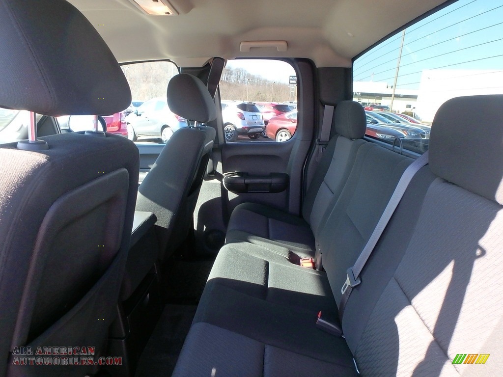 2013 Sierra 1500 SLE Extended Cab 4x4 - Stealth Gray Metallic / Ebony photo #17