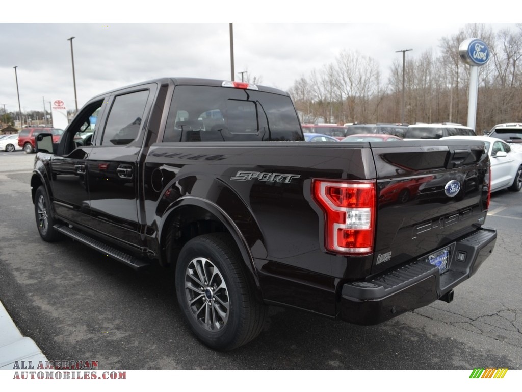 2018 F150 XLT SuperCrew - Magma Red / Earth Gray photo #24