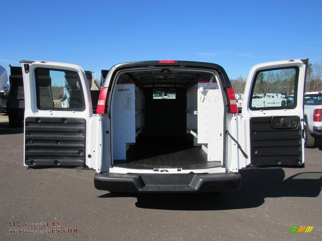 2012 Express 1500 Cargo Van - Summit White / Medium Pewter photo #9