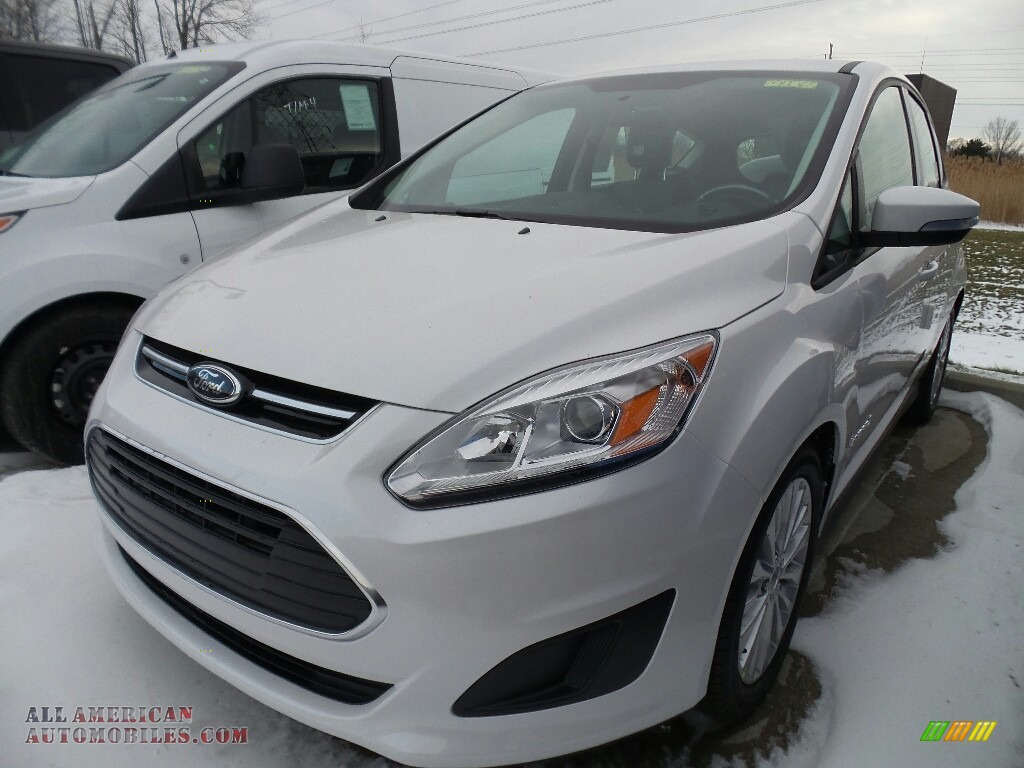White Platinum / Charcoal Ford C-Max Hybrid SE