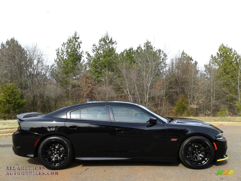 2018 Charger R/T Scat Pack - Pitch Black / Black photo #5