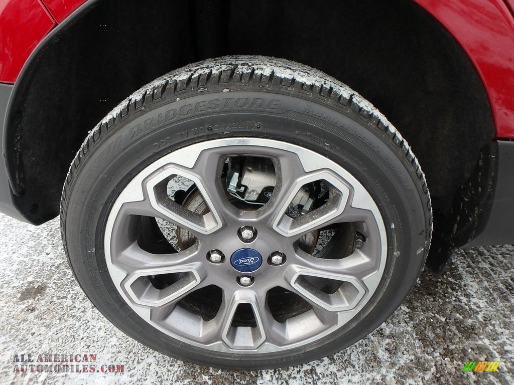 2018 EcoSport Titanium 4WD - Ruby Red / Ebony Black photo #2