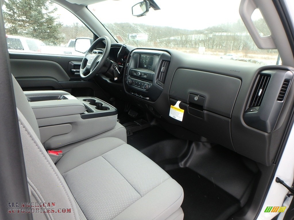 2018 Sierra 1500 Regular Cab 4WD - Summit White / Dark Ash/Jet Black photo #5