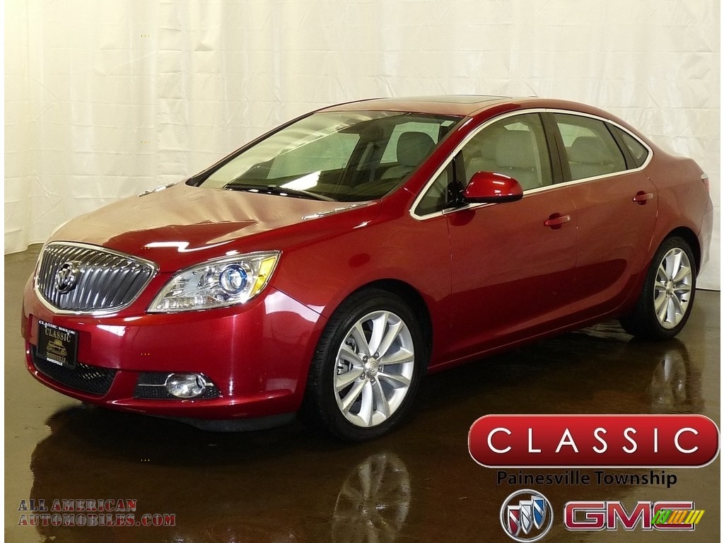 Crystal Red Tintcoat / Cashmere Buick Verano Convenience Group