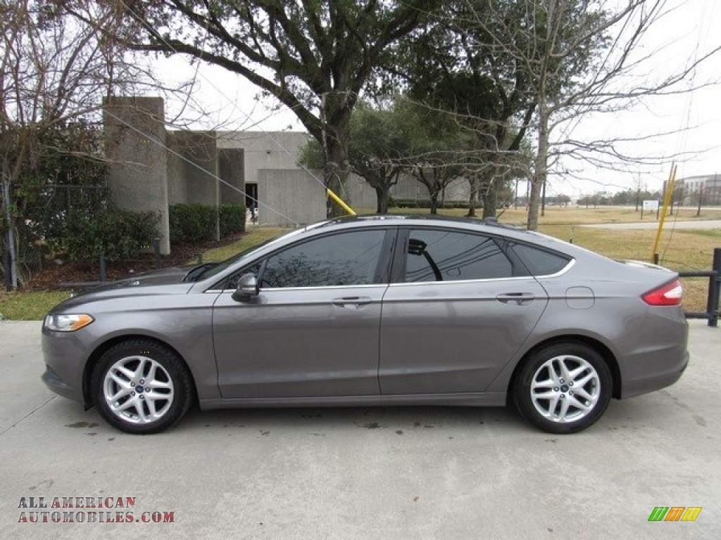 2014 Fusion SE - Sterling Gray / Charcoal Black photo #11
