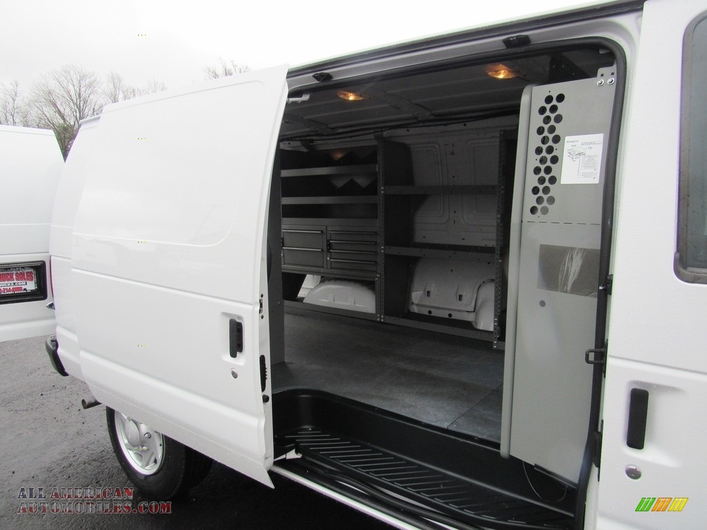 2012 E Series Van E150 Cargo - Oxford White / Medium Flint photo #13