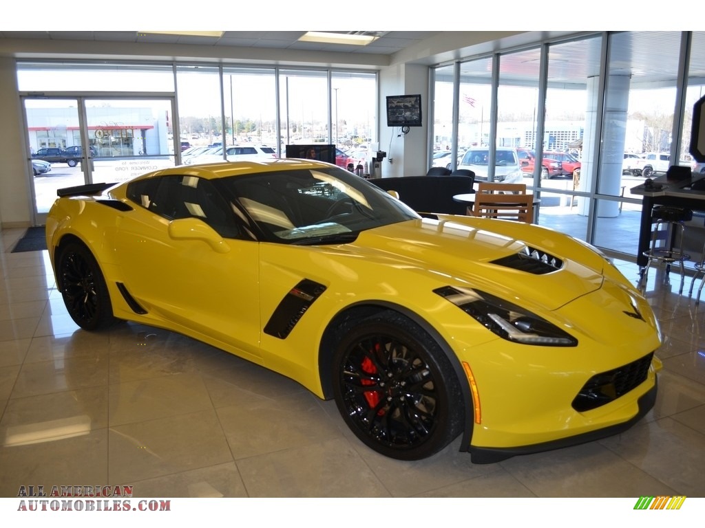 2016 Corvette Z06 Coupe - Corvette Racing Yellow Tintcoat / Jet Black photo #1