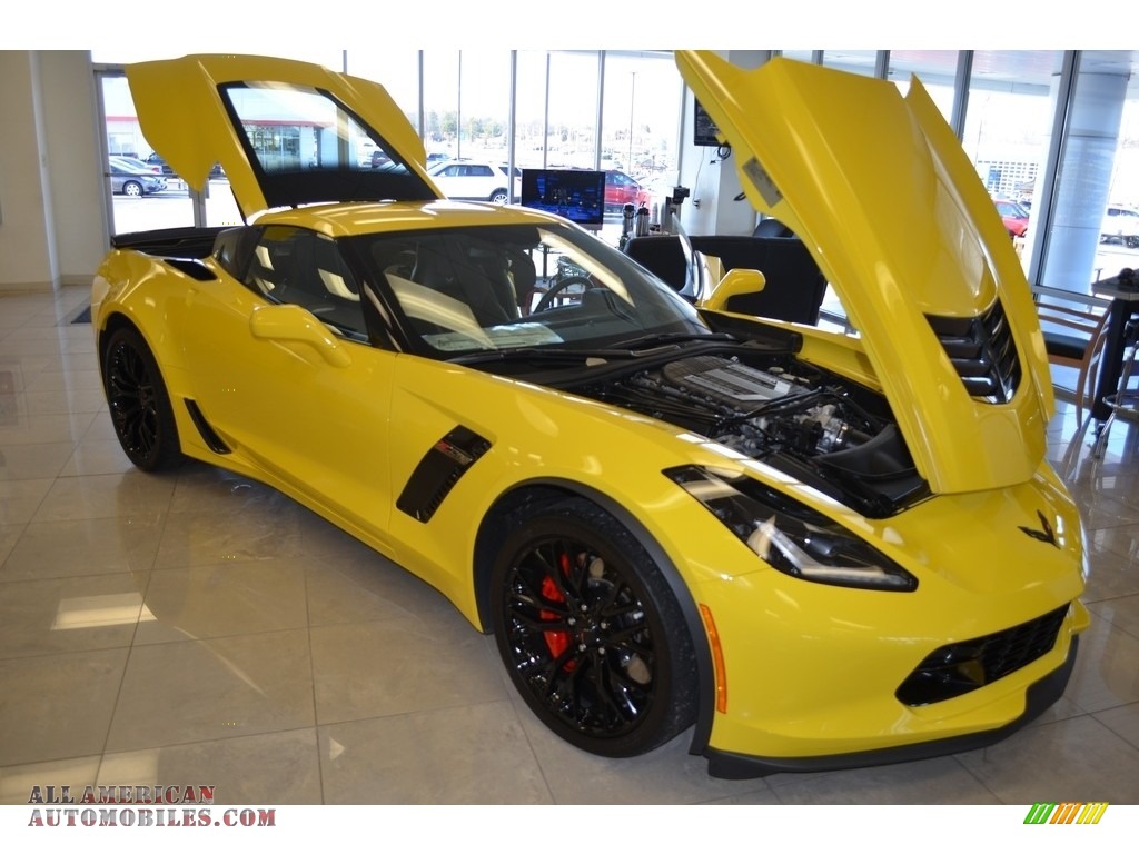 2016 Corvette Z06 Coupe - Corvette Racing Yellow Tintcoat / Jet Black photo #27