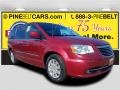 Chrysler Town & Country Touring Deep Cherry Red Crystal Pearl photo #1