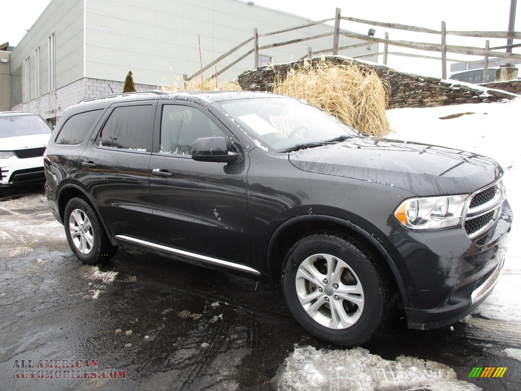 2011 Durango Express 4x4 - Dark Charcoal Pearl / Black photo #1