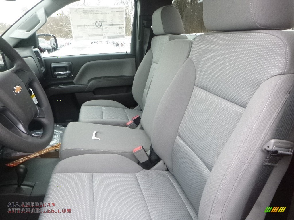2018 Silverado 1500 WT Regular Cab 4x4 - Red Hot / Dark Ash/Jet Black photo #14