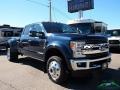 Ford F450 Super Duty King Ranch Crew Cab 4x4 Blue Jeans photo #7
